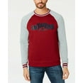 thumbnail image 1 of Club Room Mens Raglan Pullover Sweater, Red, Small, 1 of 2