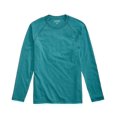 thumbnail image 1 of Club Room Mens Raglan Sleeve T-Shirt Teal Htr Comb XL, 1 of 1