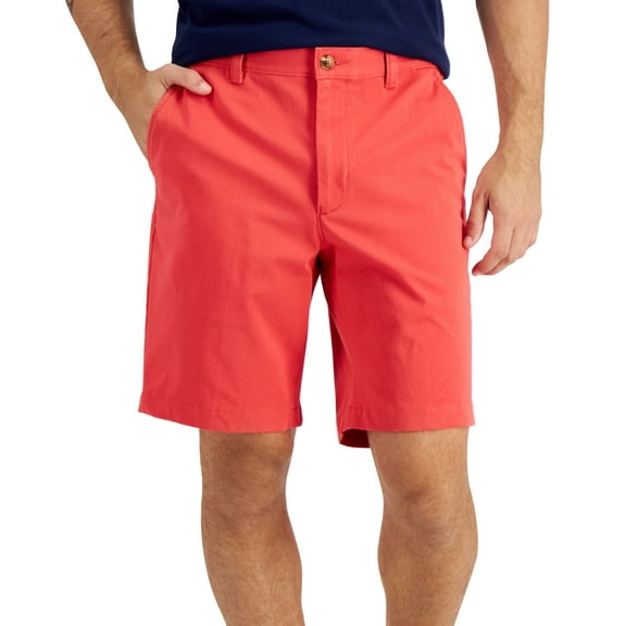 Club Room Mens Red Regular-Fit Shorts Red 32