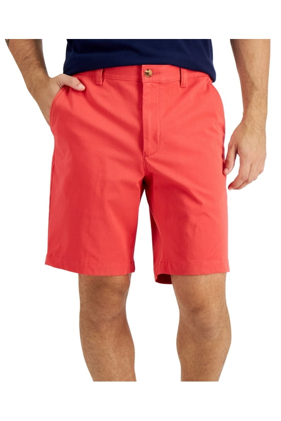Mens Red Regular-Fit Shorts Red 32