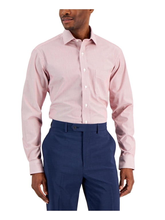 Mens Regular Fit Performance Button-Down Shirt