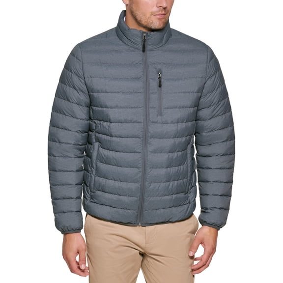 Club Room Mens Puffer Jacket Coat XXL Grey Solid