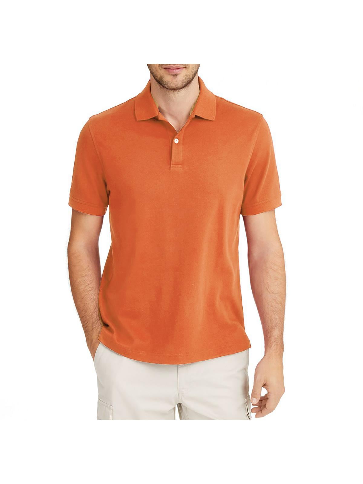 Club Room Mens Ribbed Trim Short Sleeve Polo Shirt