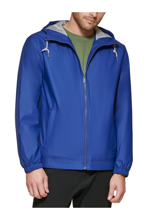 Mens Rubberized Lightweight Raincoat