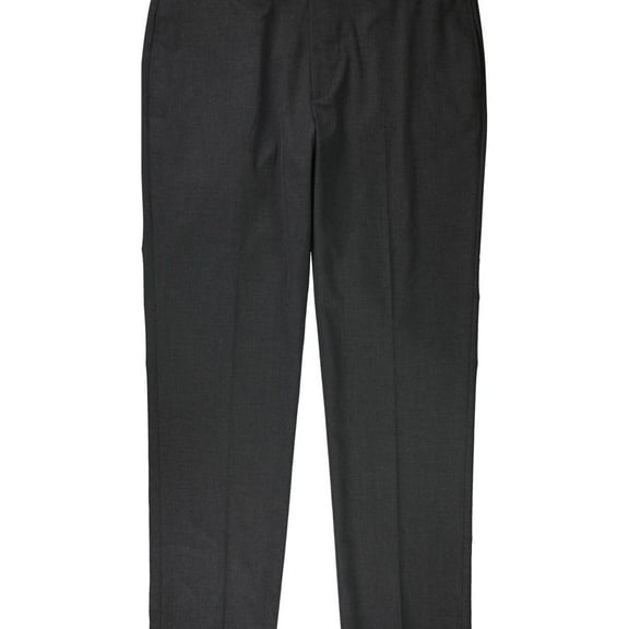 Club Room Mens Sharkskin Dress Pants Slacks, Grey, 38W x 33L