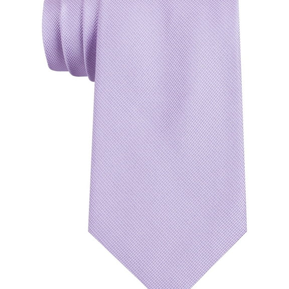 Club Room Mens Spartan Self-tied Necktie, Purple, One Size