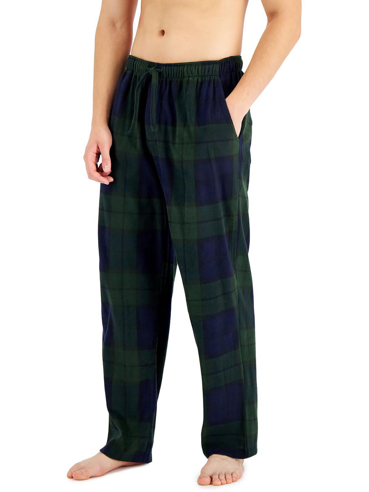 PLAID FLEECE SLEEP PANT