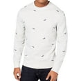 thumbnail image 1 of Club Room Mens Whale Embroidered Pullover Sweater, Grey, X-Large, 1 of 2