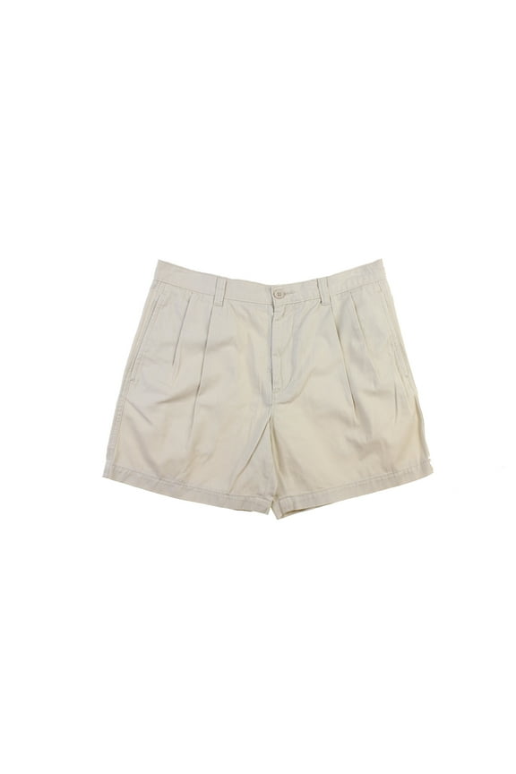 Sand Twill Double Pleat Shorts 44W-6L
