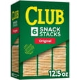thumbnail image 1 of Club Snack Stacks Original Crackers, Lunch Snacks, 6 Count(pack of 4), 1 of 5