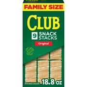 Club Snack Stacks Original Crackers, Lunch Snacks, 9 Count