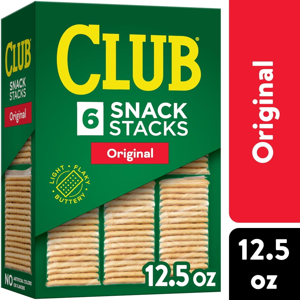 Club Stacks Original Crackers, 6 ct, 2.08 oz (Package May Vary)