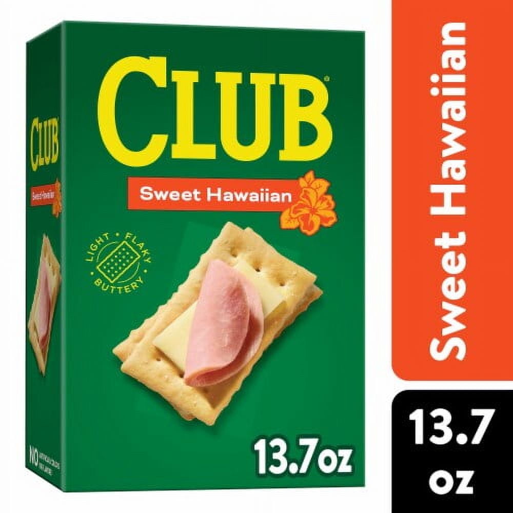 Club Sweet Hawaiian Snack Crackers 1 ct / 13.7 oz - Pack of 2