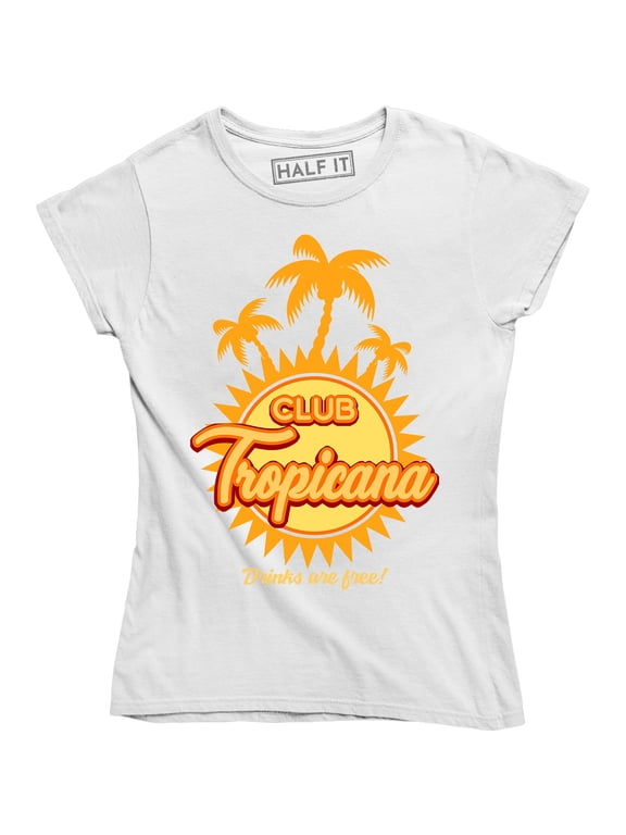 Club Tropicana Women Funny Wham Music Pride Choose Life T-Shirt