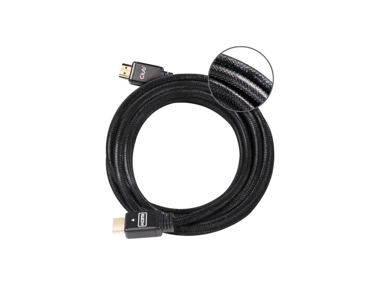 Club3D CAC-2314 49.21 ft. (15m) Black HDMI 2.0 4K60Hz RedMere Cable ...