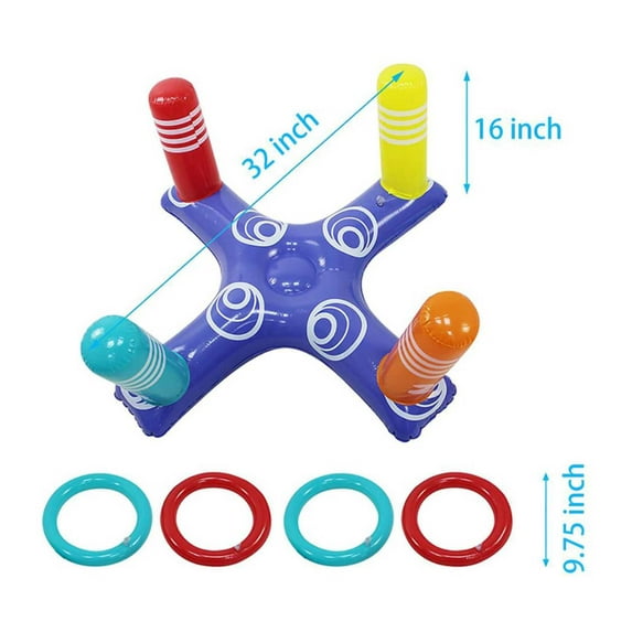ClubSwim Inflatable Ring Toss Game