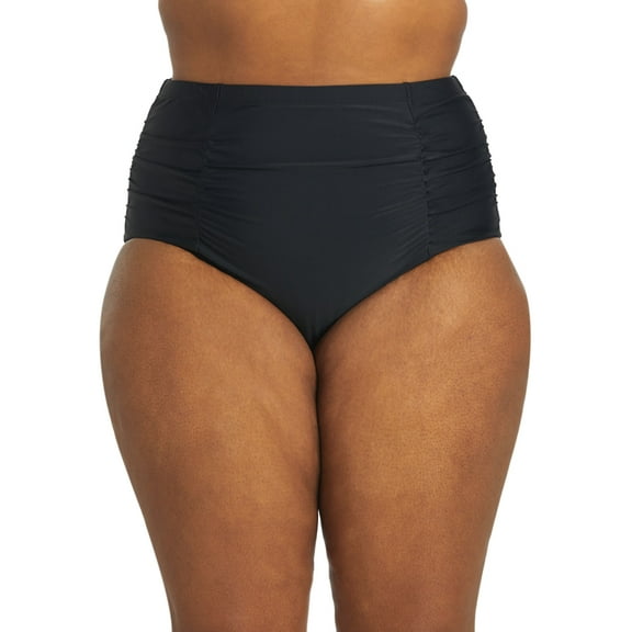ClubSwim Plus Size Tummy Control High Waist Swim Briefs (Men’s)