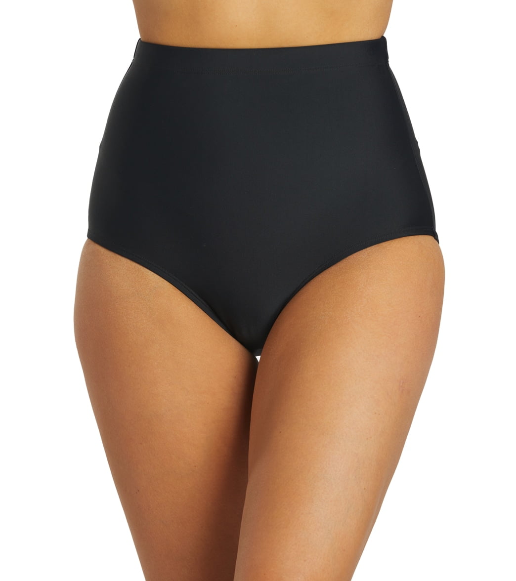ClubSwim Tummy Control Ultra High Waist Swim Brief Bottom, Briefs (Men’s)