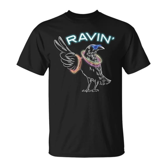Clubbing Rave Party Raven Rave TShirt - Walmart.com