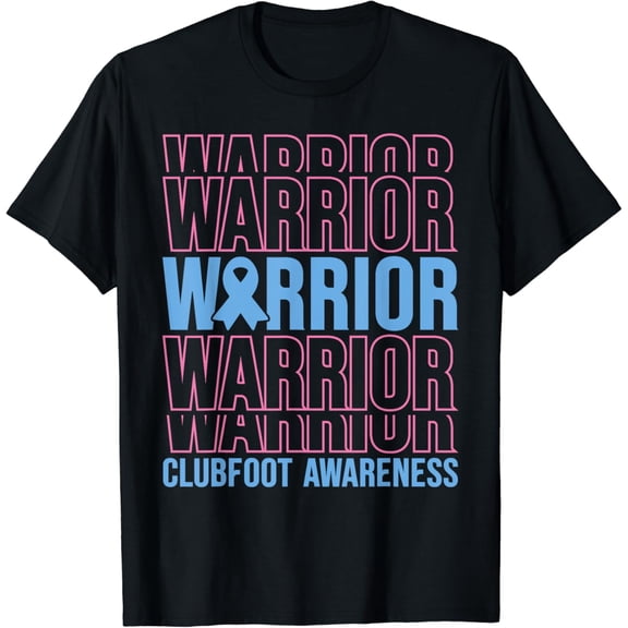 Clubfoot Warrior Clubfoot Awareness T-Shirt mens t shirt，black，women，funny，misfits，men，journey