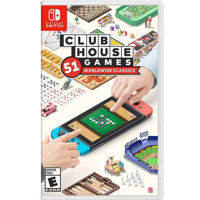 Clubhouse Games: 51 Worldwide Classics, Nintendo Switch, [Physical], 045496596781