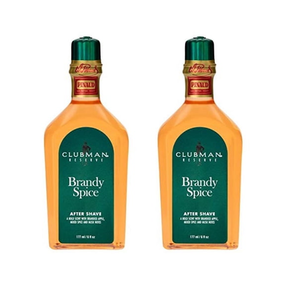 Clubman After Shave Lotion 6 oz - Brandy Spice (01104) x 2