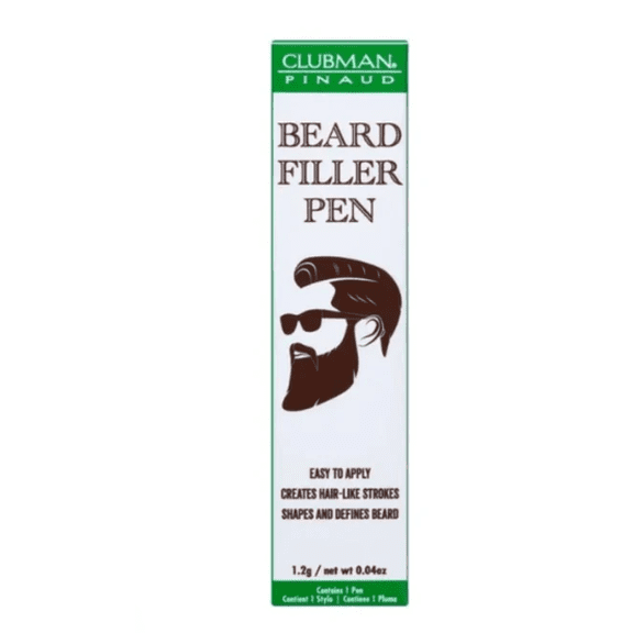 Clubman Beard Filler Pen-Dark Brown