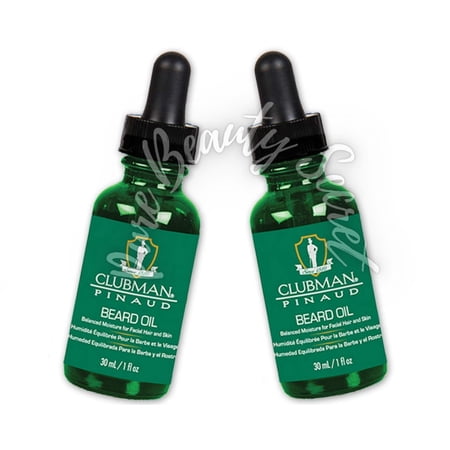 Clubman Beard Oil 1 oz x2