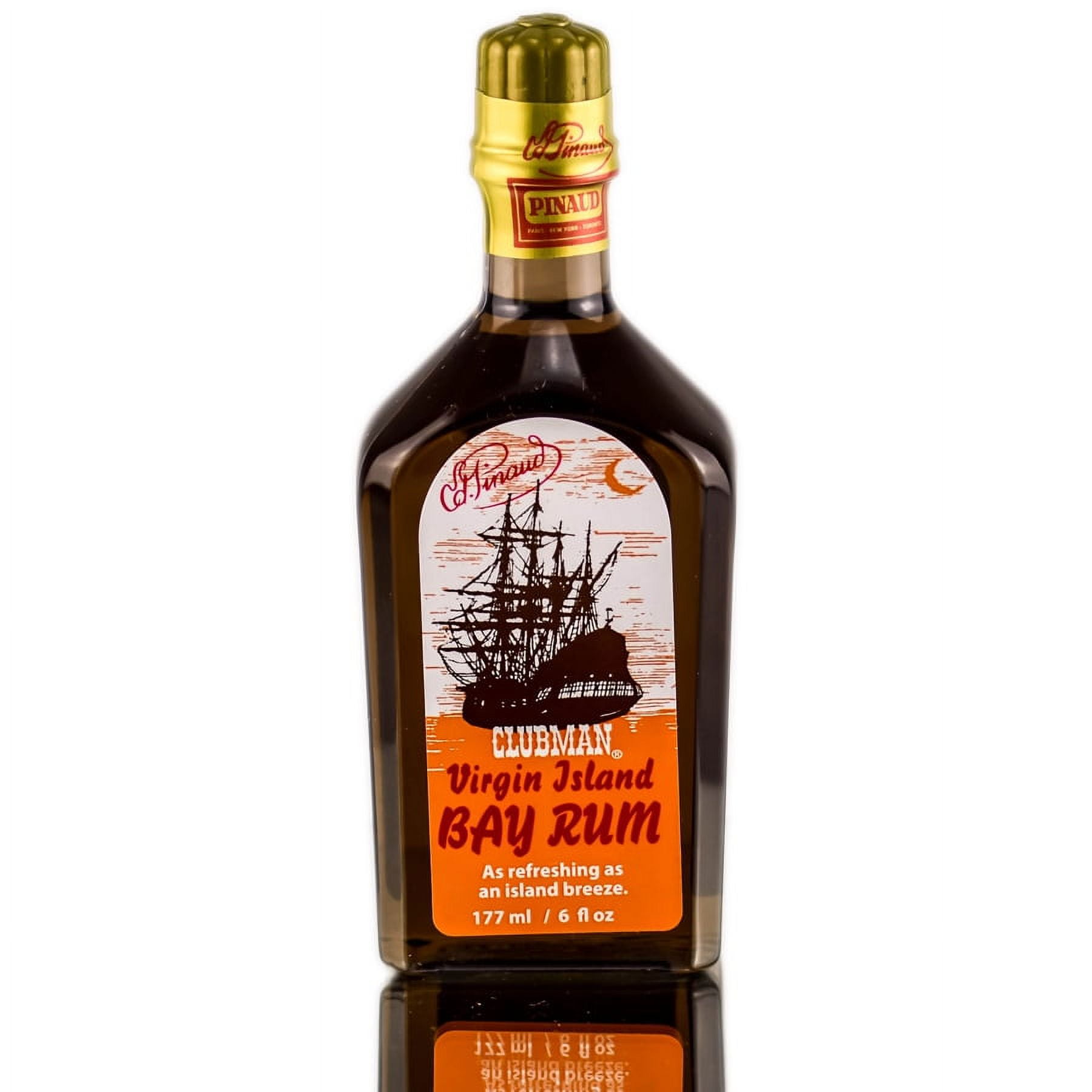 CLUBMAN PINAUD Clubman Body Care, Virgin Island Bay Rum, 6 Oz