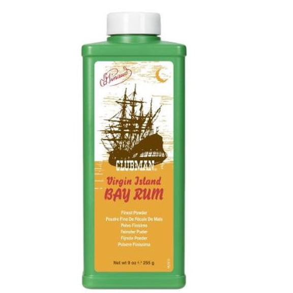Clubman Finest Powder - Bay Rum 9oz