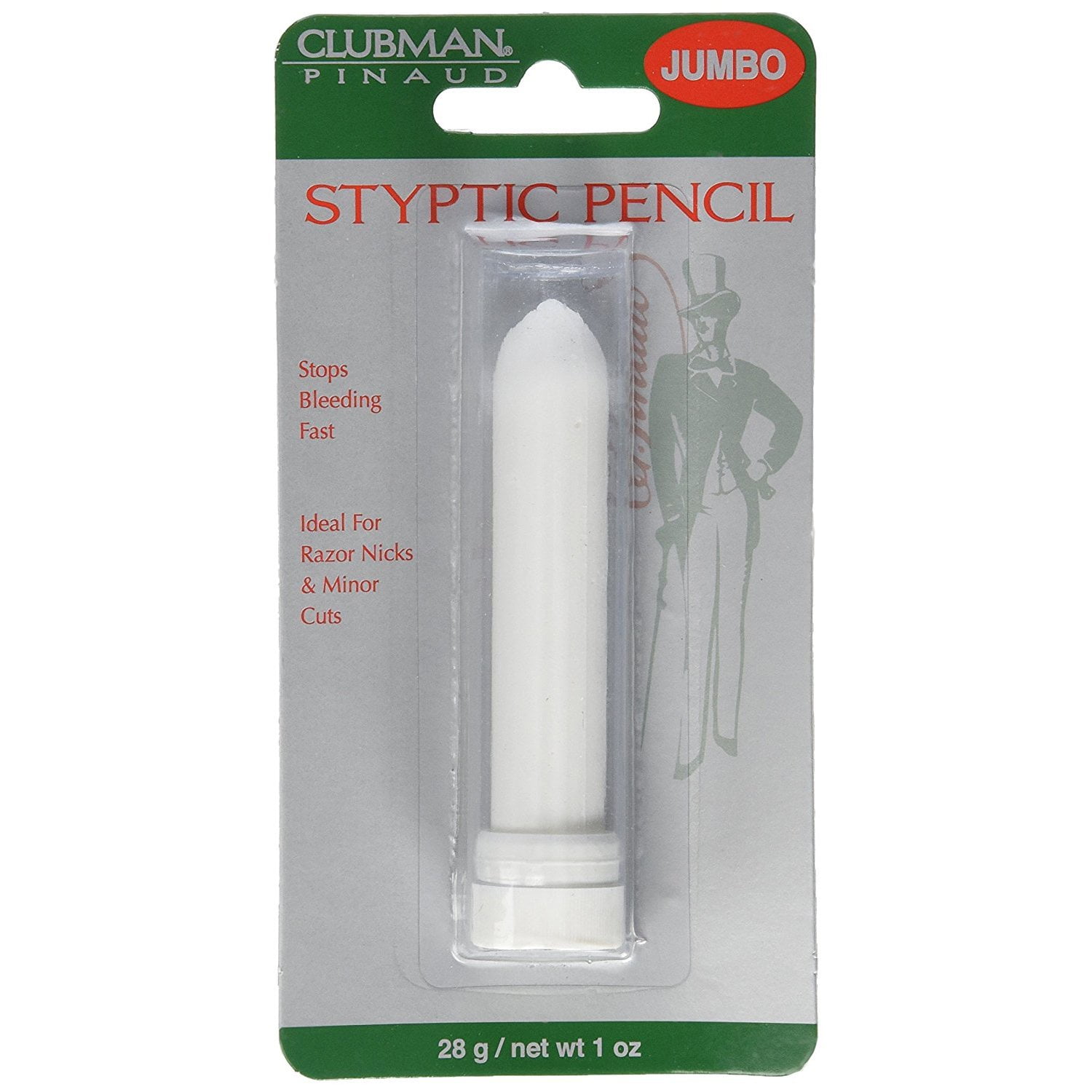 Clubman Jumbo Styptic Pencil, 1 Oz (Pack Of 3)