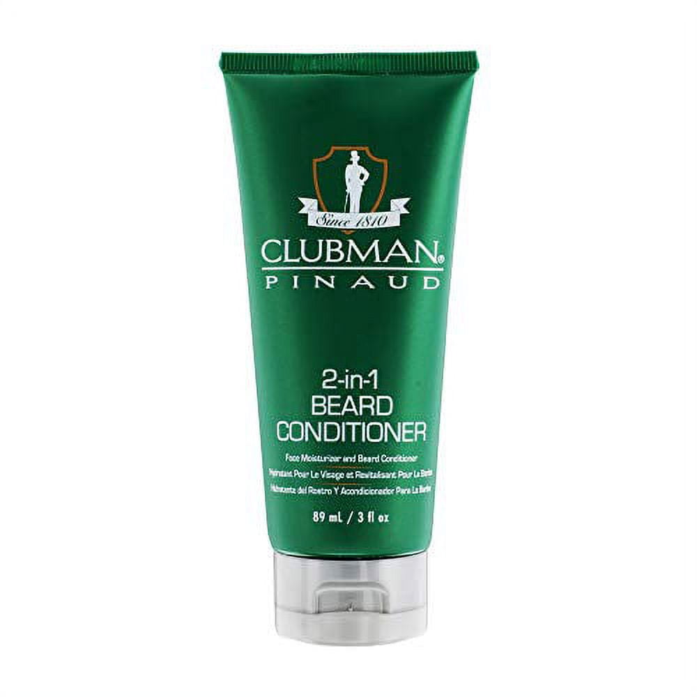 Clubman Pinaud 2in1 Beard Conditioner and Face Moisturizer, 3 oz