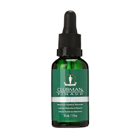 Clubman Pinaud Beard Tattoo Oil 1 Oz.