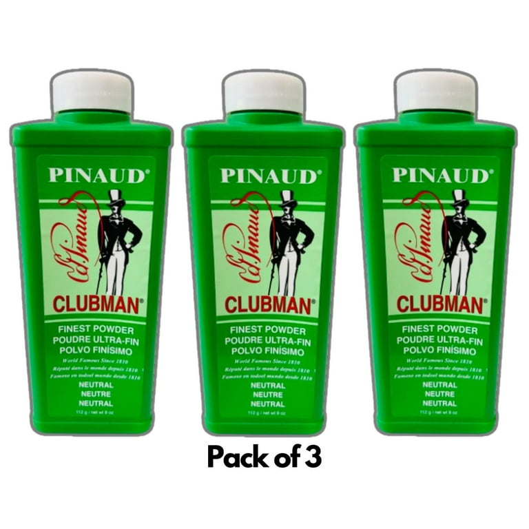 CLUBMAN Pinaud Finest Powder Neutral (9oz) CLUBMAN Pinaud Finest Powder Neutral (9oz)