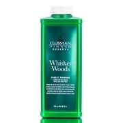 Clubman Reserve Whiskey Woods Body Powder for Men, Moisture Absorbing, 9 oz