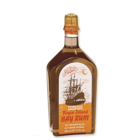 Club Pinaud Virgin Island Bay Rum After Shave for Men, Classic After Shave Lotion and Cologne, 12 Oz