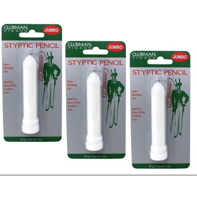 Clubman Styptic Pencil 1 oz (Pack of 3)
