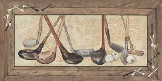 Clubs Canvas Art - Anita Phillips (24 x 48)