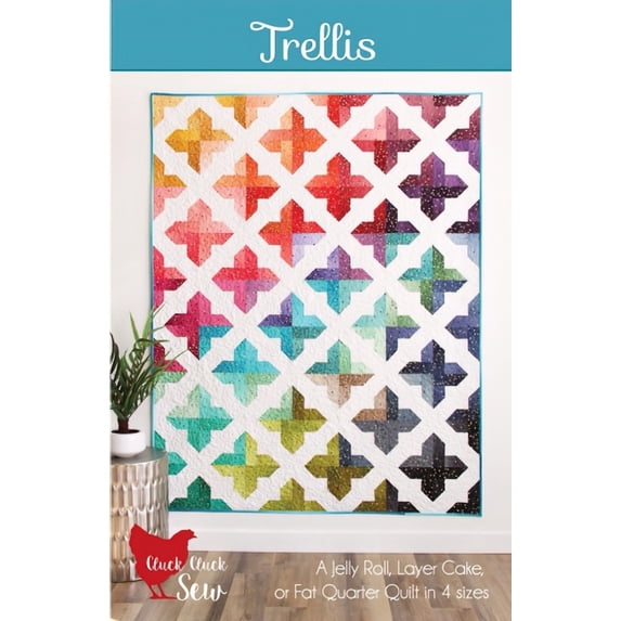 Cluck Cluck Sew - Trellis Pattern