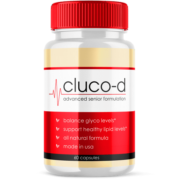 Cluco D Advanced Blood Support Pills Natural Glyco Support Supplement 60 Capsules