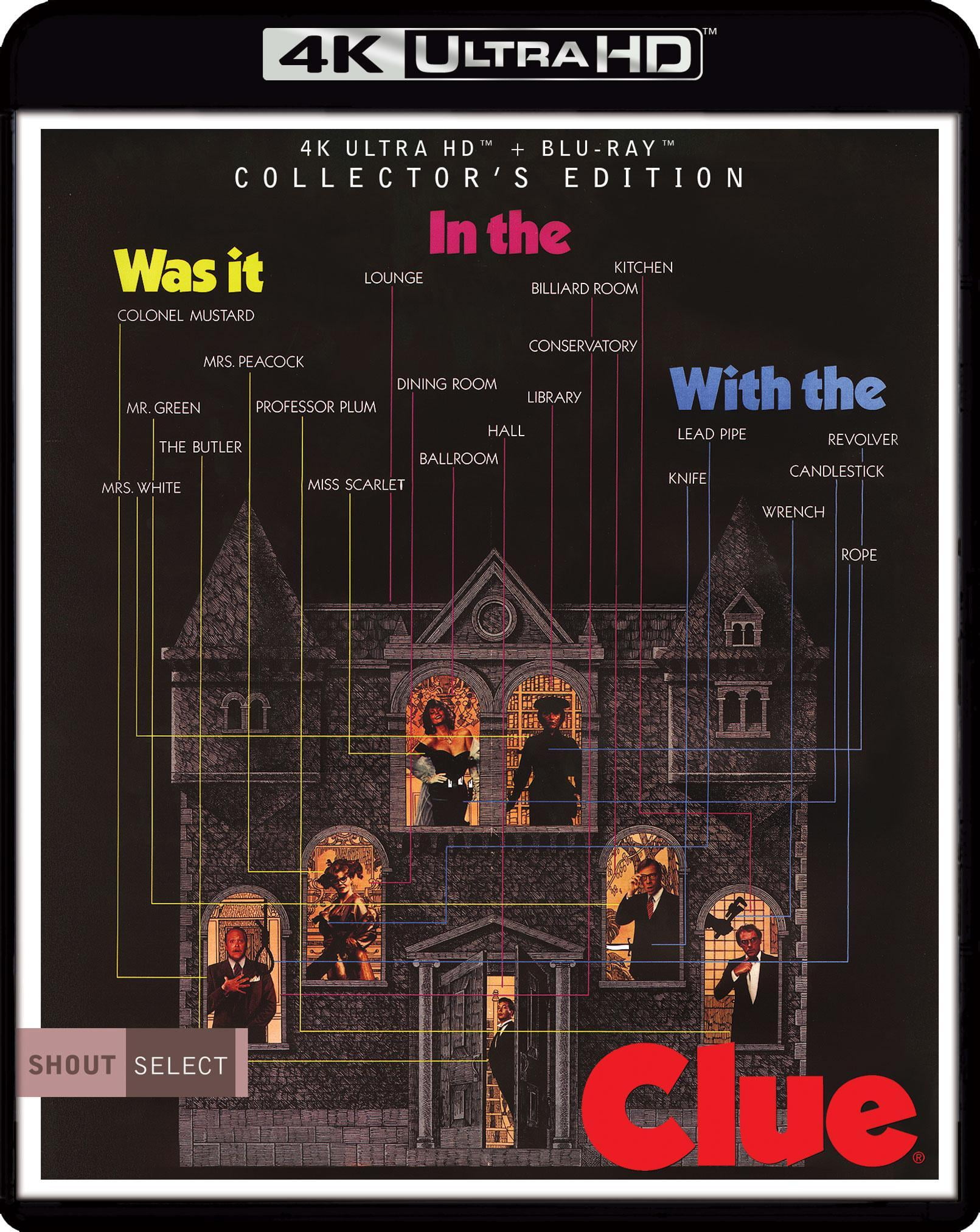 Clue 2Disc Collector's Edition (4K Ultra HD + Bluray), Starring