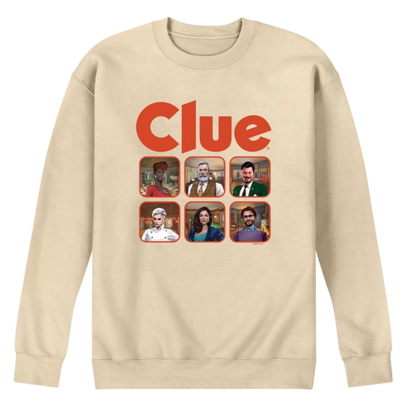 Clue - Clue Grid - Men's Crew Fleece Sweatshirt