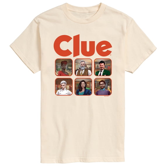 Clue - Clue Grid - Men's Short Sleeve Graphic T-Shirt