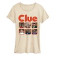 thumbnail image 1 of Clue - Character Grid - Women's Short Sleeve Graphic T-Shirt, 1 of 4