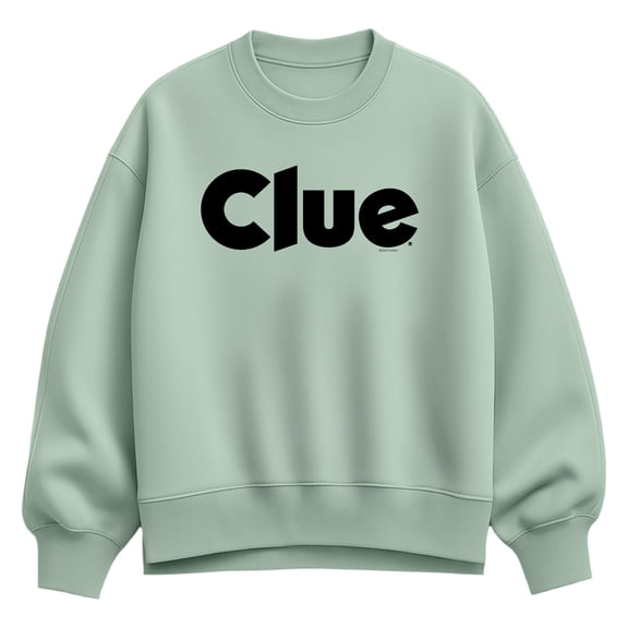 Clue - Clue Logo Oversized Fleece Crew Sweatshirt