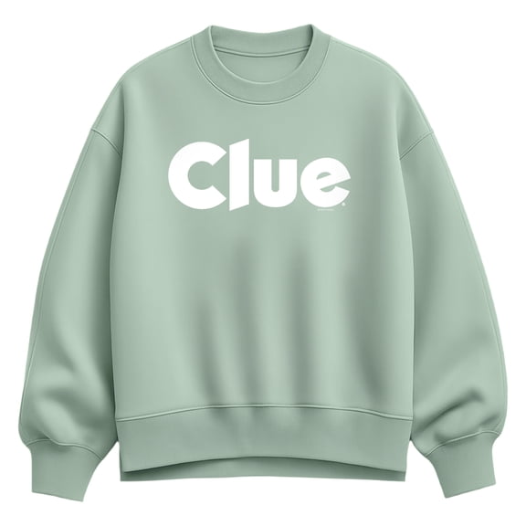 Clue - Clue Logo Oversized Fleece Crew Sweatshirt
