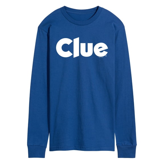Clue - Clue Logo - Men's Long Sleeve Graphic T-Shirt