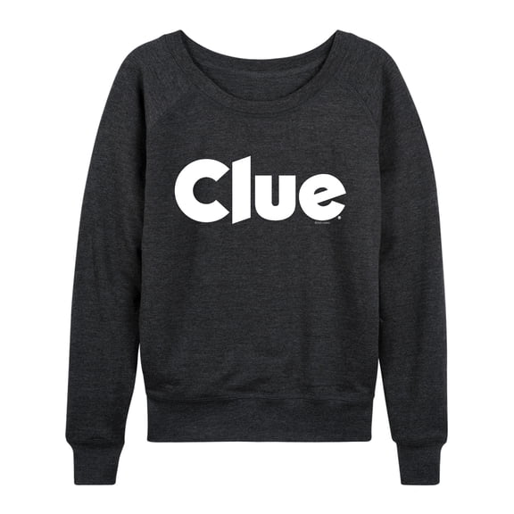 Clue - Clue Logo - Women's French Terry Long Sleeve Pullover