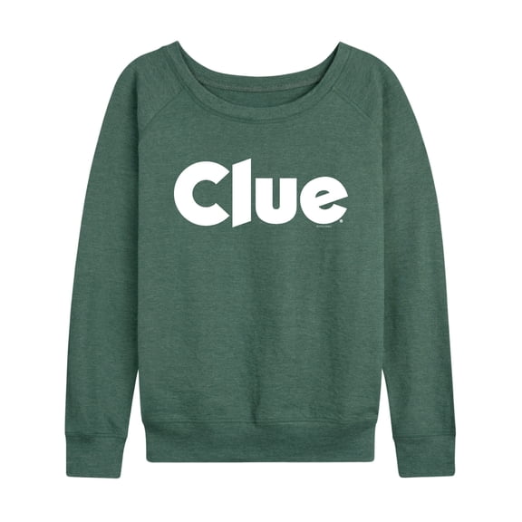 Clue - Clue Logo - Women's French Terry Long Sleeve Pullover