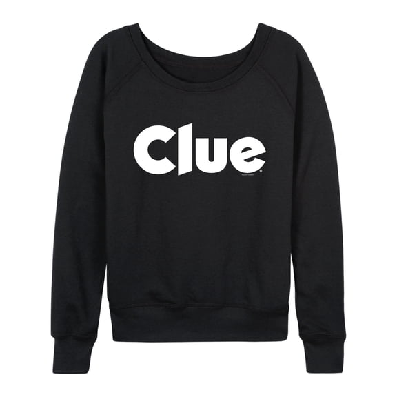 Clue - Clue Logo - Women's French Terry Long Sleeve Pullover